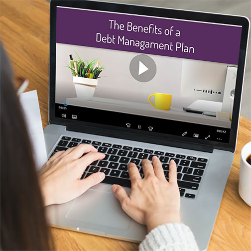 "The Benefits of a Debt Management Plan" video