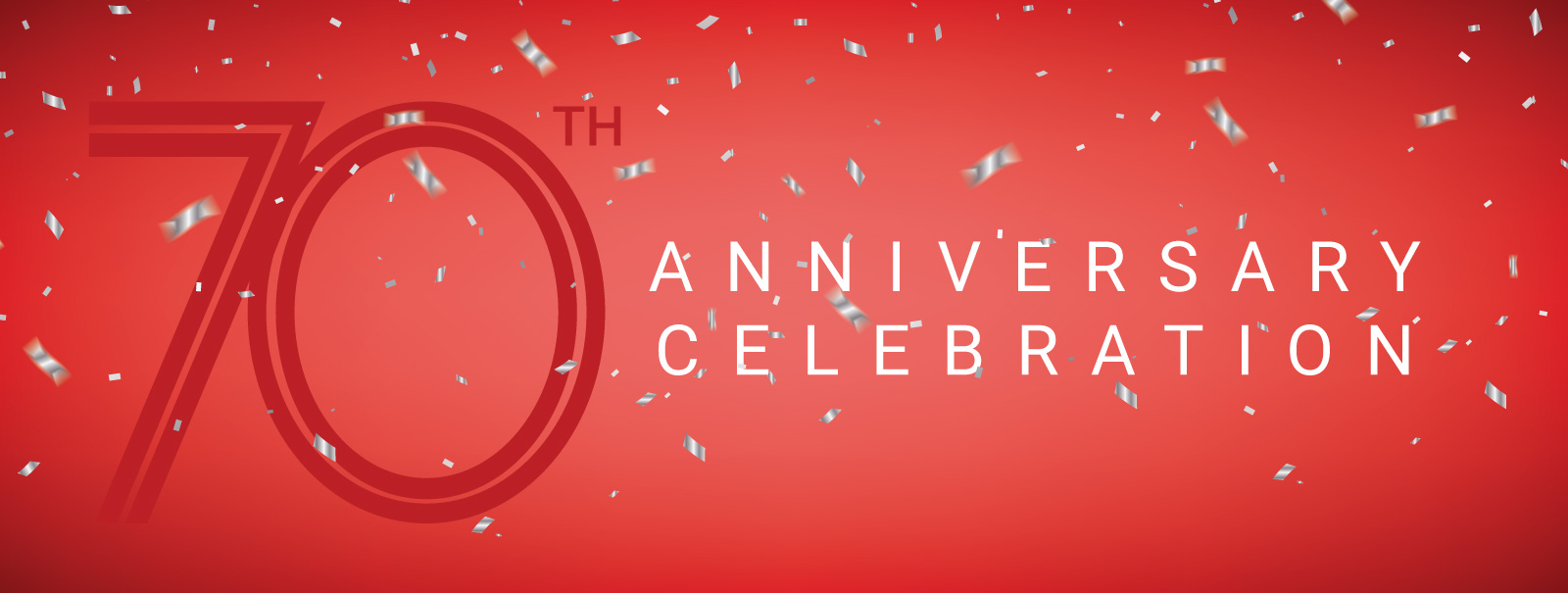 70th anniversary hero image