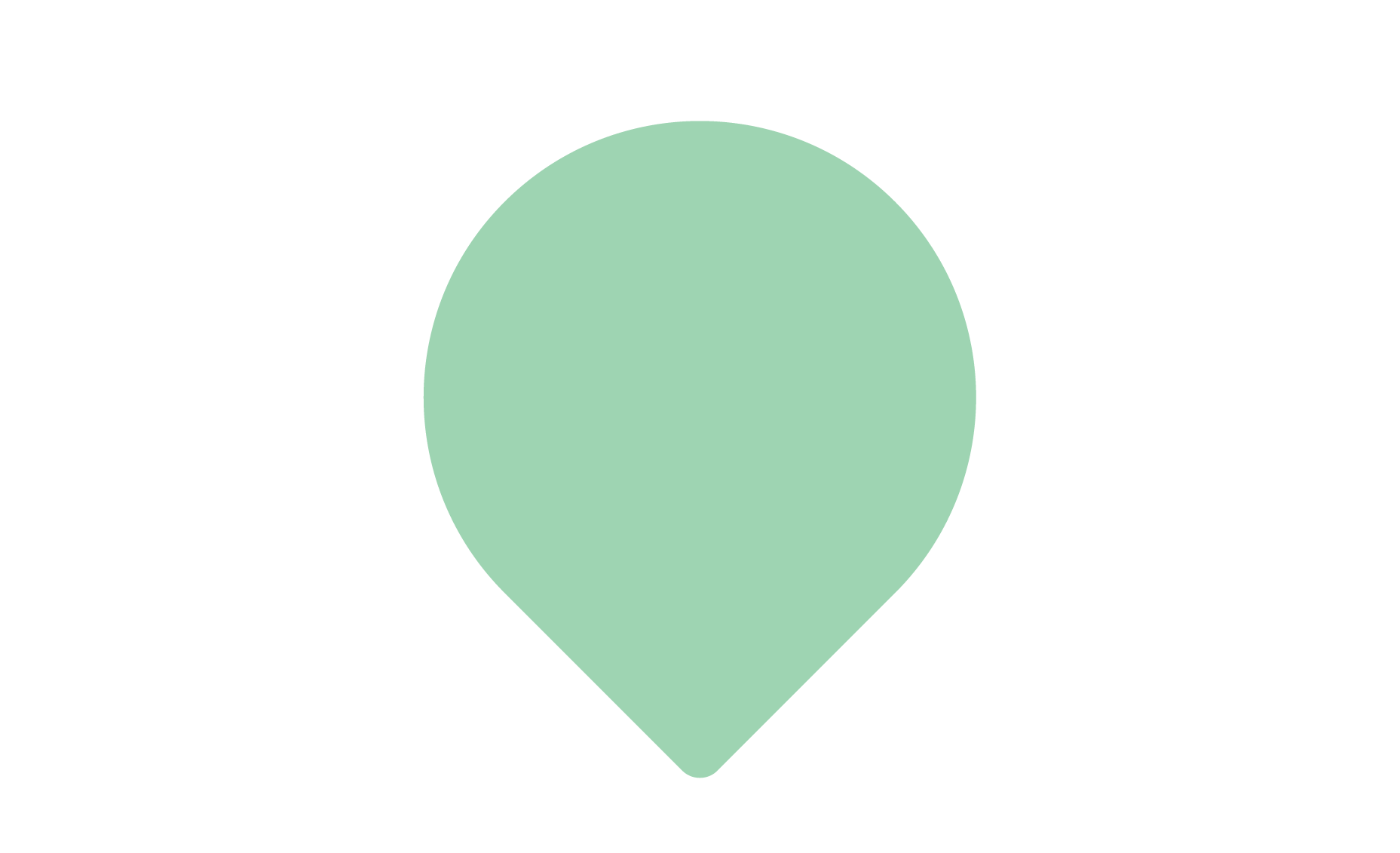 pistachio green place shape