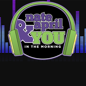 Nate & April in the Morning logo